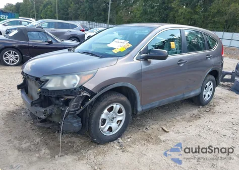 2013 Honda Cr-V Lx z USA, uszkodzony, nr VIN 5J6RM4H30DL072929